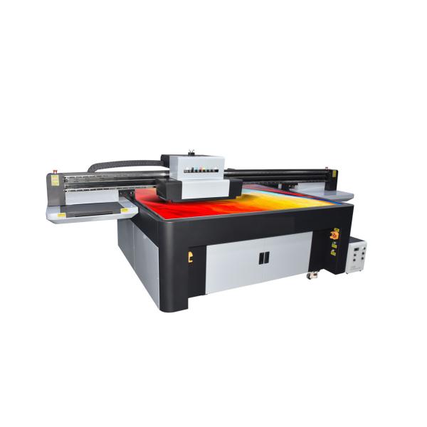 Commercial Ribbon Printer Flatbed UV Color Printer Steel Frame Structure
