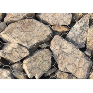 China Scour Resist Iron Wire L6m Gabion Mesh Cage on sale