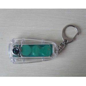 Solar keychain light