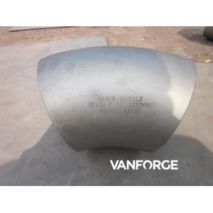 Pipe Size 1/2 In - 12 In 45 Degree Long Radius Elbow , Butt Weld Fittings
