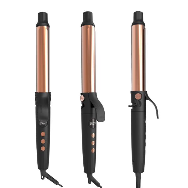 Buy Smart Long Barrel Automatic Hair Curler Rotating Ceramic Curling Iron at wholesale prices