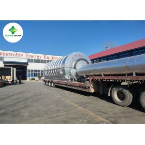 China 15 Ton Waste Plastic Pyrolysis Plant Pyrolysis Plant To Diesel on sale