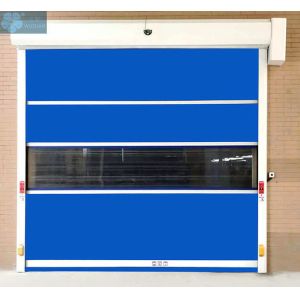 Blue Color Industrial Custom Fast Interior Exterior Roller Shutter Garage