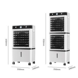 Digital Control Portable 14L Large Water Tank Evaporative Air Cooler for Indoor