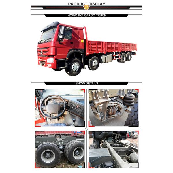 Heavy Commercial Trucks 6 x 4 Driving Heavy Cargo Trucks Loading 50 Ton