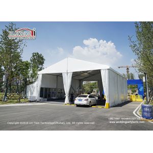 China Movable Outdoor Event Tents With Soft PVC Wall Self - Cleaning Ability on sale