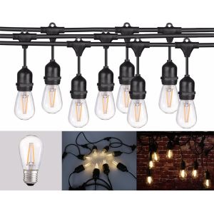 Ip65 S14 Waterproof Festoon Outdoor Bulb String Lights