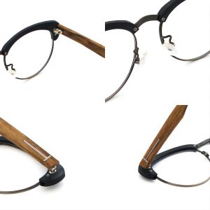 Handmade Acetate Retro Wood Copy Optical Glasses Frame MR 5309