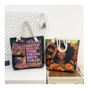 Versatile And Practical Multifunctional Zipper Handbag, Foldable Beach Bag,