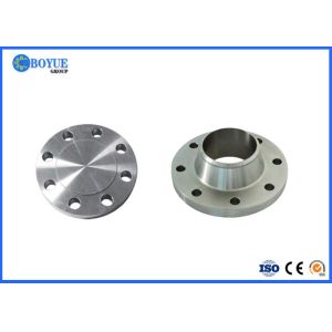 Wear Resistant Durable Blind Pipe Flanges , Forged 2 Blind Flange With Hole