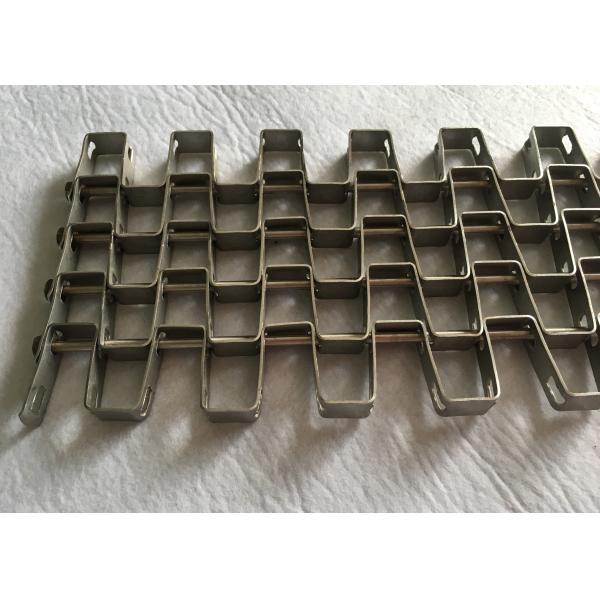 Buy Anti Rust 304 Stainless Steel 100mm Flat Wire Mesh Belt at wholesale prices