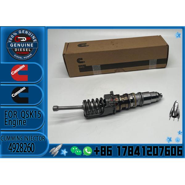 original truck QSK15 engine parts common rail injector 4928260 4928260 used in Cummins