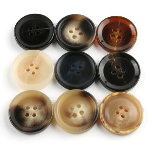 2021 Hot selling sewing 4 hole polyester resin button