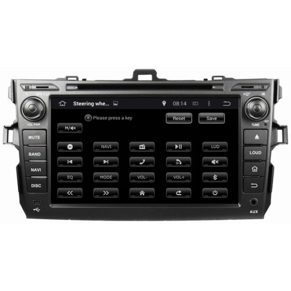Ouchuangbo Auto GPS Stereo radio Toyota Corolla 2007-2011 Android 4.4 3G Wifi Bluetooth SD