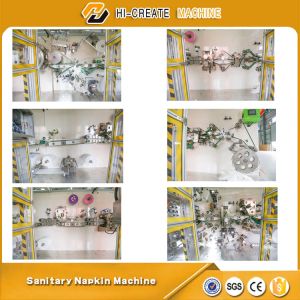 Ultrasonic Napkin Sanitary Pad Making Machine PLC Control