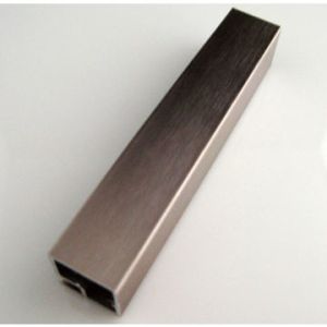 Extruded Aluminium Industrial Profile Buff Anodizing ISO9001 / ISO14001/ OHSAS