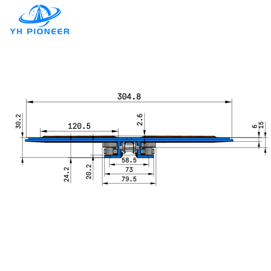 Flexible Buckle Chain Conveyor with TPE Surface for Customizable Sidewall Bending