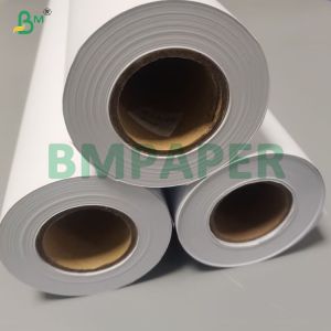 80g Smooth White CAD Plotter Paper For Enguneering Design Or Garment