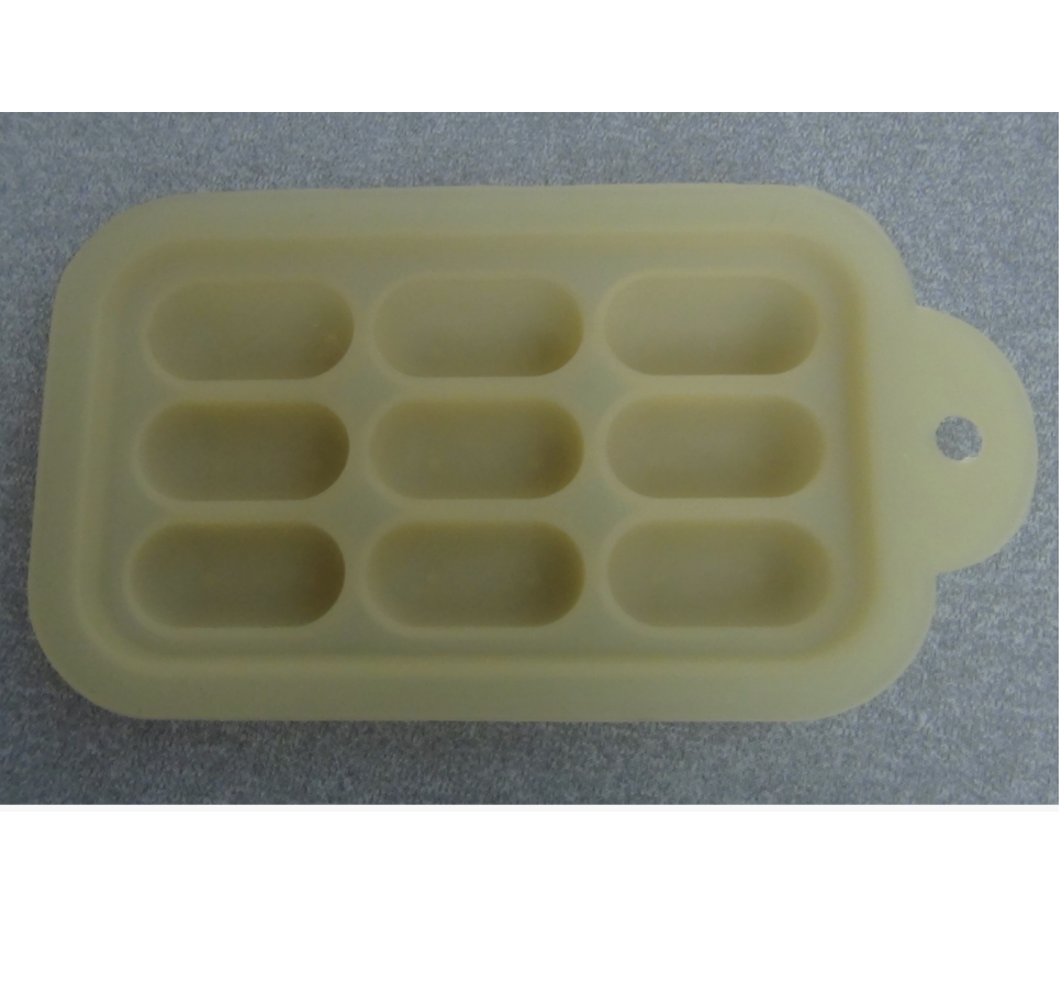 Silicone Block Small Ice Mold Easy To Demold 9-Grid Household Soft Silicone Quick Freezing Ice Mold