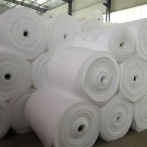 High Density White EPE Foam Roll Lined Anti Collision Cushioning