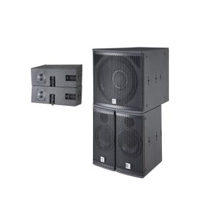 Two Way Coaxial Powered Karaoke Speakers 12 Inch Black Paint