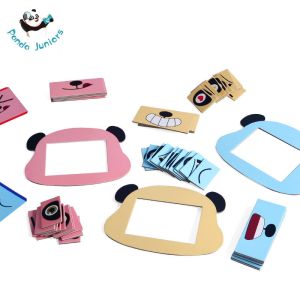 72 Expressions Preschool Emotion Cards Puzzle