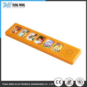 Educational Module Board Book with Remote Control Flash of Light for 3-8 Years