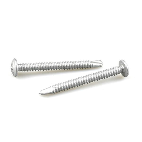 M5.5x60mm Stainless Steel Bi-Metal Self Drilling Screw Phillips Wafer Head Bimetal Screw