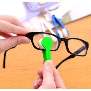 Portable 5 Color Glasses Cleaning Brush Easy To Clean OEM / ODM Available