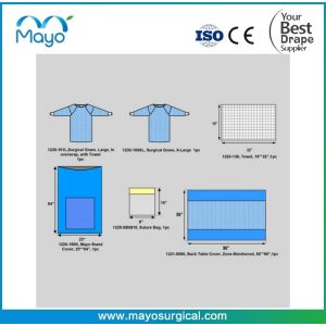 Quality AAMI LEVEL 3 Customized Set Up Surgical Pack I for sale