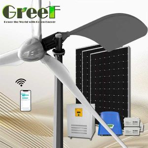 Quality 5KW GREEF Energy Horizontal Axis Wind Turbine System Complete Kit for sale