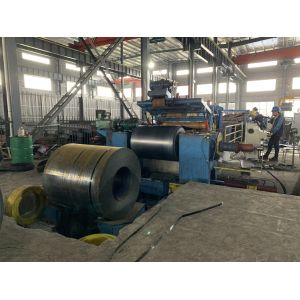 1500mm Steel Strip Slitting Machine , High Speed Precision Slitting Line