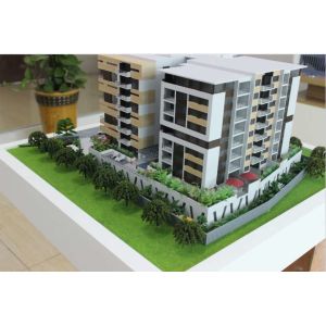 Handmade Mini Architecture Models , 1 / 80 Scale Modern Architecture Model