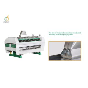 China Classify Semolina In Flour Mills 600kg/h Grain Milling Equipment on sale