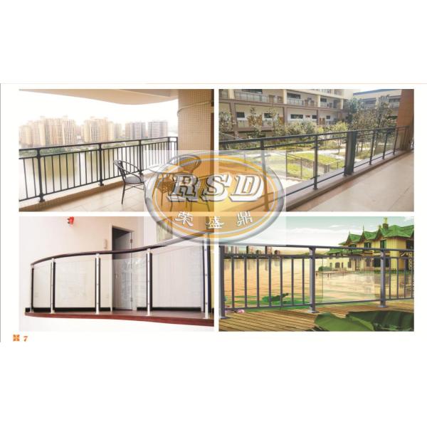 Galvanized Zinc Steel Railing Modern Indoor Outdoor Modular Design