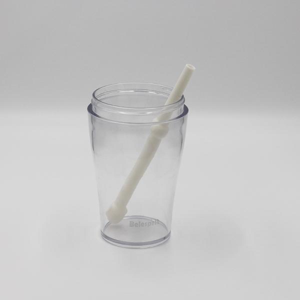 Tritan Plastic Childrens Straw Water Bottle With Logo Customization