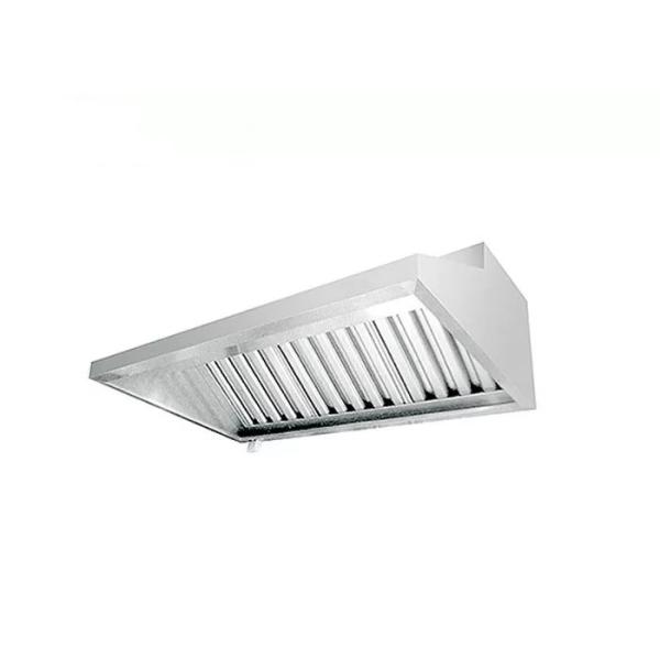 Natural Commercial Restaurant Hood , Heavy Duty Stainless Steel Kitchen Exhaust