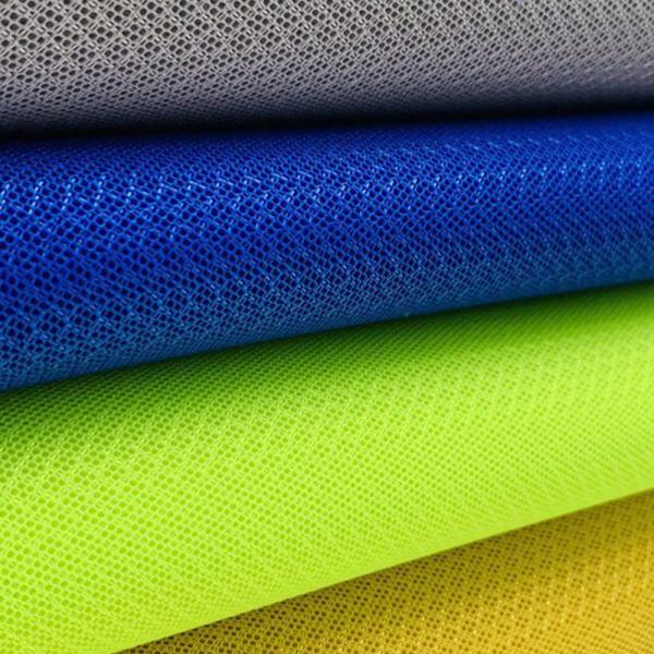 320GSM Lightweight 3D Mesh Fabric Breathable Polyester Air Mesh Fabric 58IN