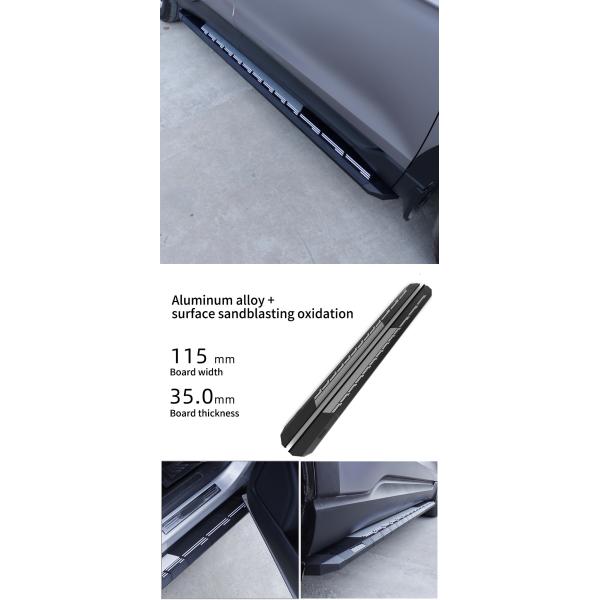 4x4 Aluminum Hard Side Step Pickup Truck Running Boards For SUV MPV