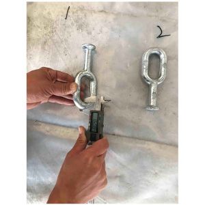 Hot Dip Galvanizing Malleable Iron Socket Clevis Overhead Line Fittings
