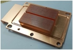 Buy Customized Copper Heat Sink Skived Fin Heat Sink Copper Cooler For Automotive at wholesale prices