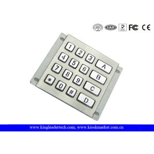 Rugged Waterproof Vandalproof Backlit Metal Keypad Stainless Steel Keypad