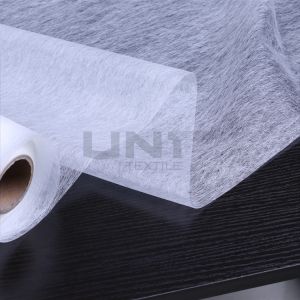 Clothing Hot Melt Fusible Web 100% Polyester Adhesive Interlining