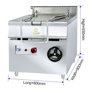 High Capacity Restaurant Cooking Equipment with Gas Connection R13/4
