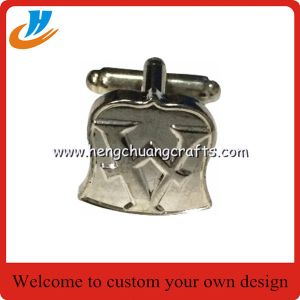 Custom Stamping metal cufflinks/engraved logo cufflinks,business cufflinks
