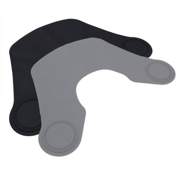 Custom Logo Barber Black Silicone Shawl for Hair Cutting and Dyeing at Salon Supplies