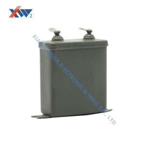 CJ48 250VDC 10uF High Voltage Film Capacitor , Metallized Paper Dielectric