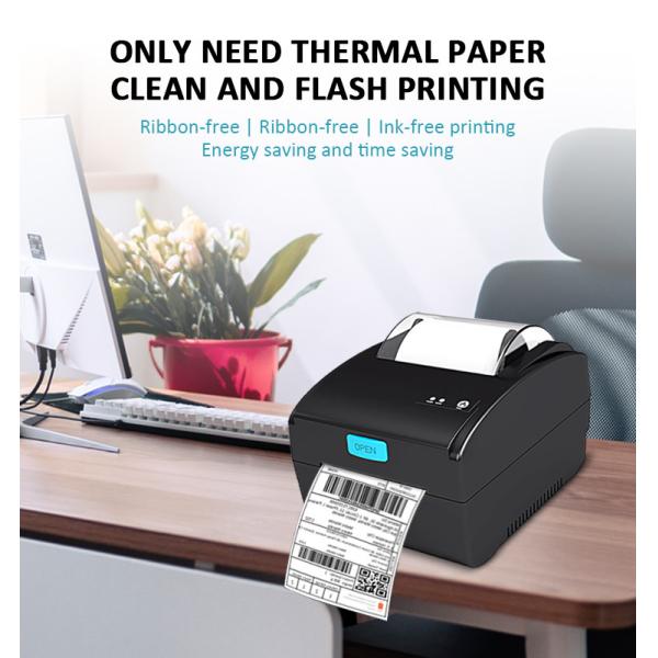 USB LAN BT Barcode Label Printer 3 Inch Thermal Label Printer OEM ODM