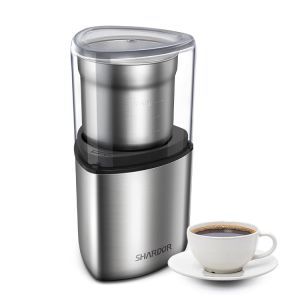 Nuts Professional Custom Coffee Grinder Machine Electric 200W Stainless Steel