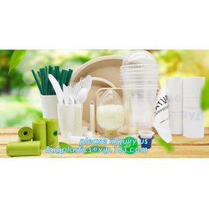 En13432 Certified Custom Printed Wholesale Biodegradable Compostable Plastic